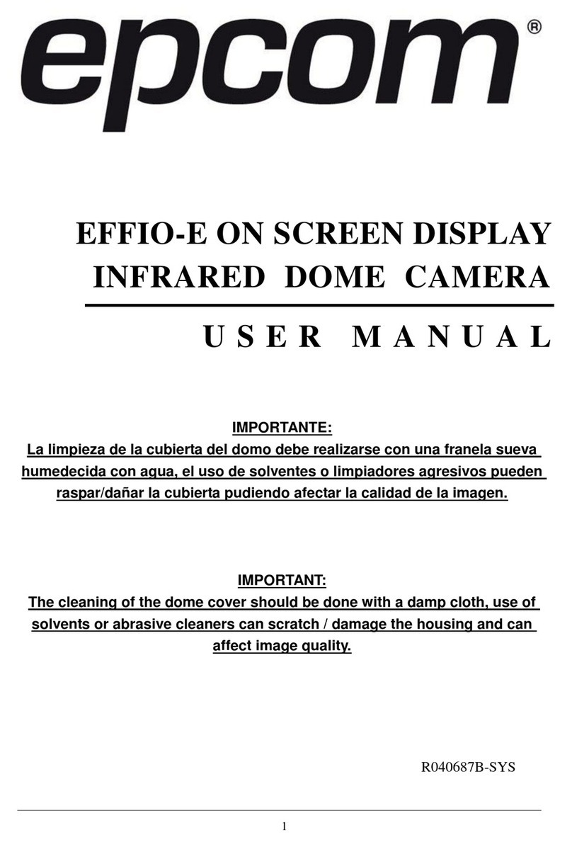 Epcom EYD105VDR User manual