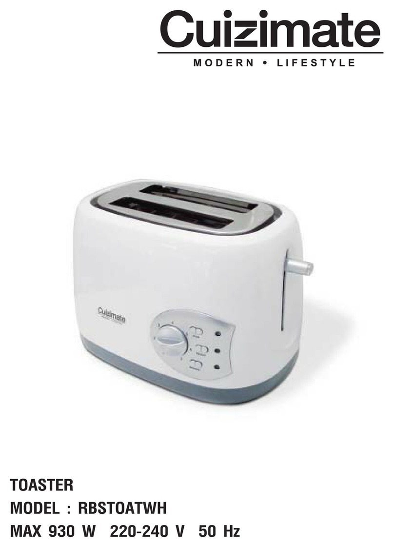 Cuizimate RBSTOATWH user manual