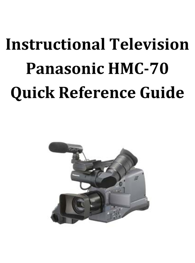 Panasonic HMC-70 User manual