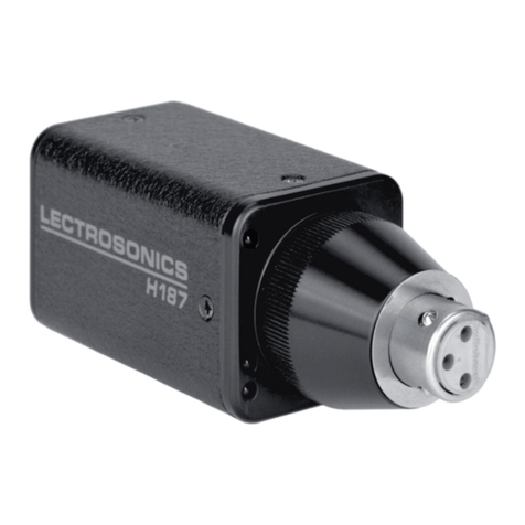 Lectrosonics H187 User manual