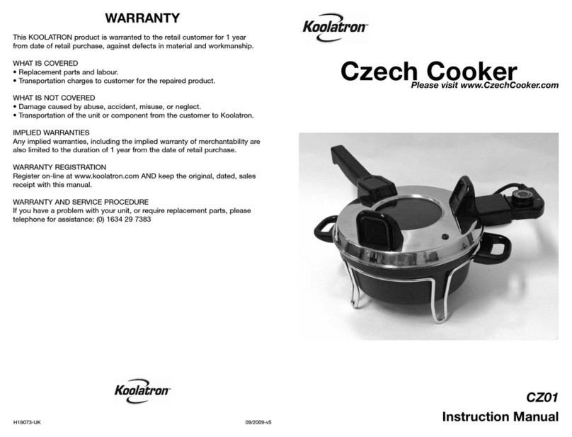 Koolatron CZ01 instruction manual