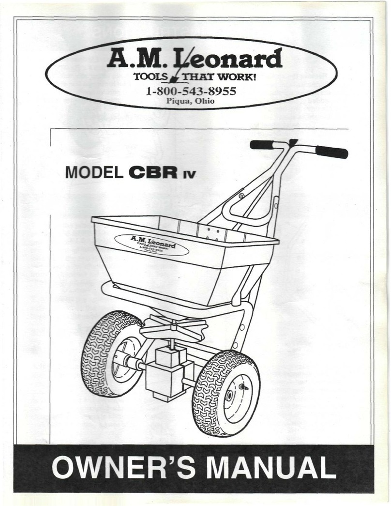 A.M.Leonard CBR 4 owner's manual