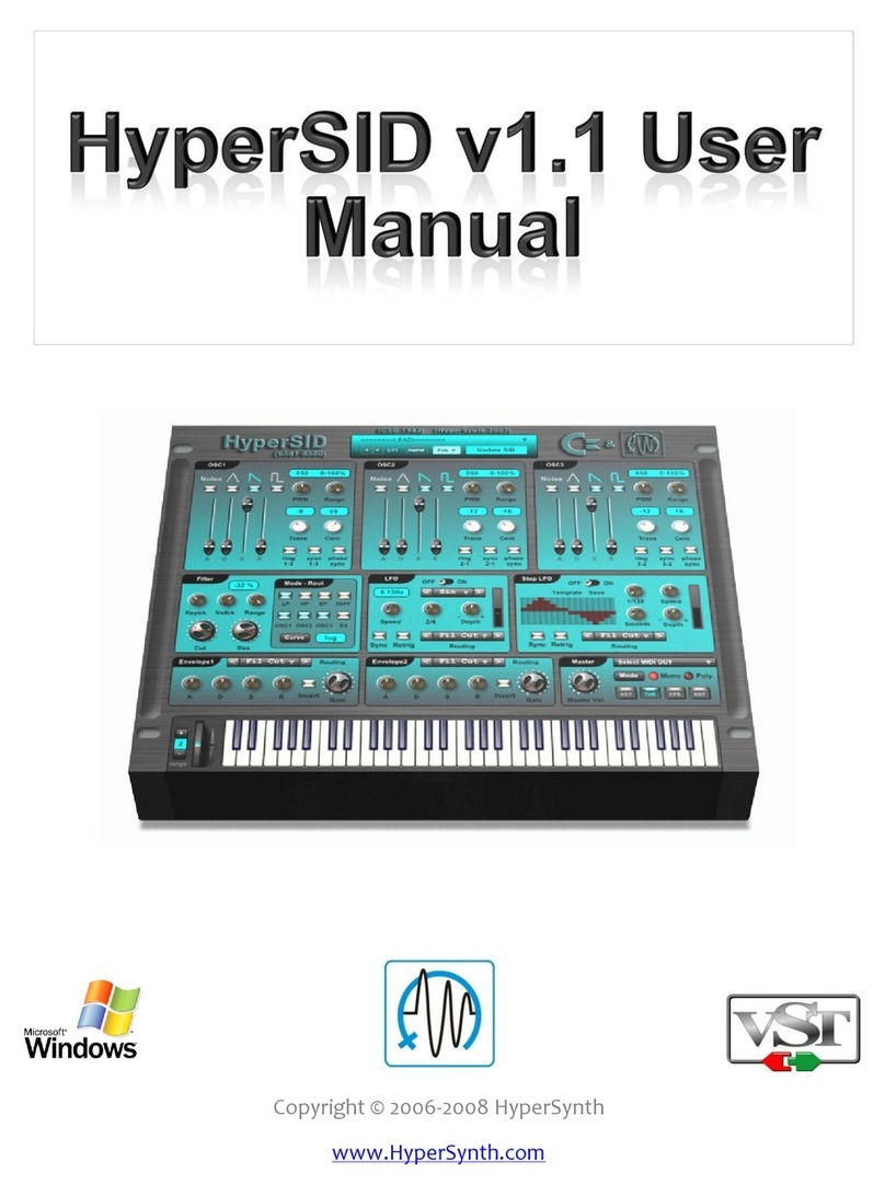 HyperSynth HyperSID user manual