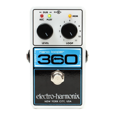 Electro-Harmonix NANO LOOPER 360 User manual