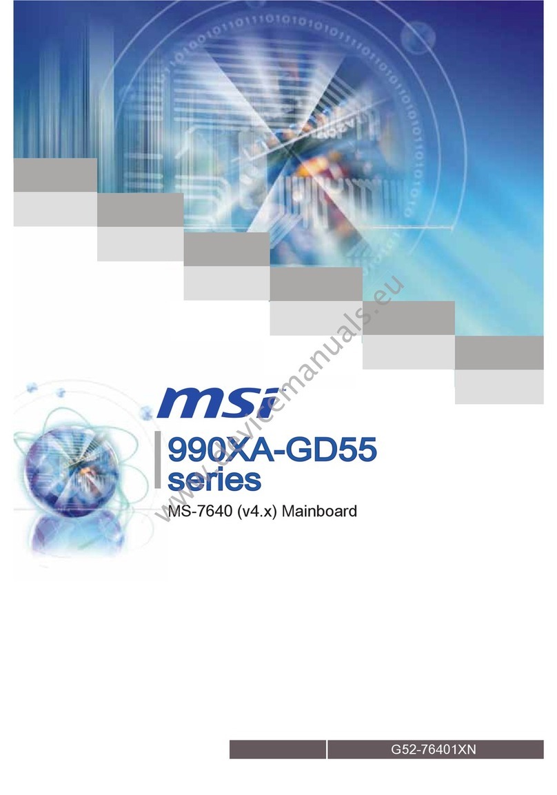 MSI 990XA-GD55 series installation guide