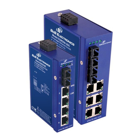 B&B Electronics Elinx ESW200 Series User manual