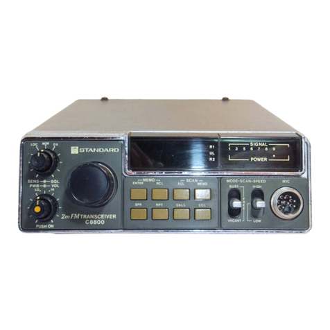 Standard C8800 User manual