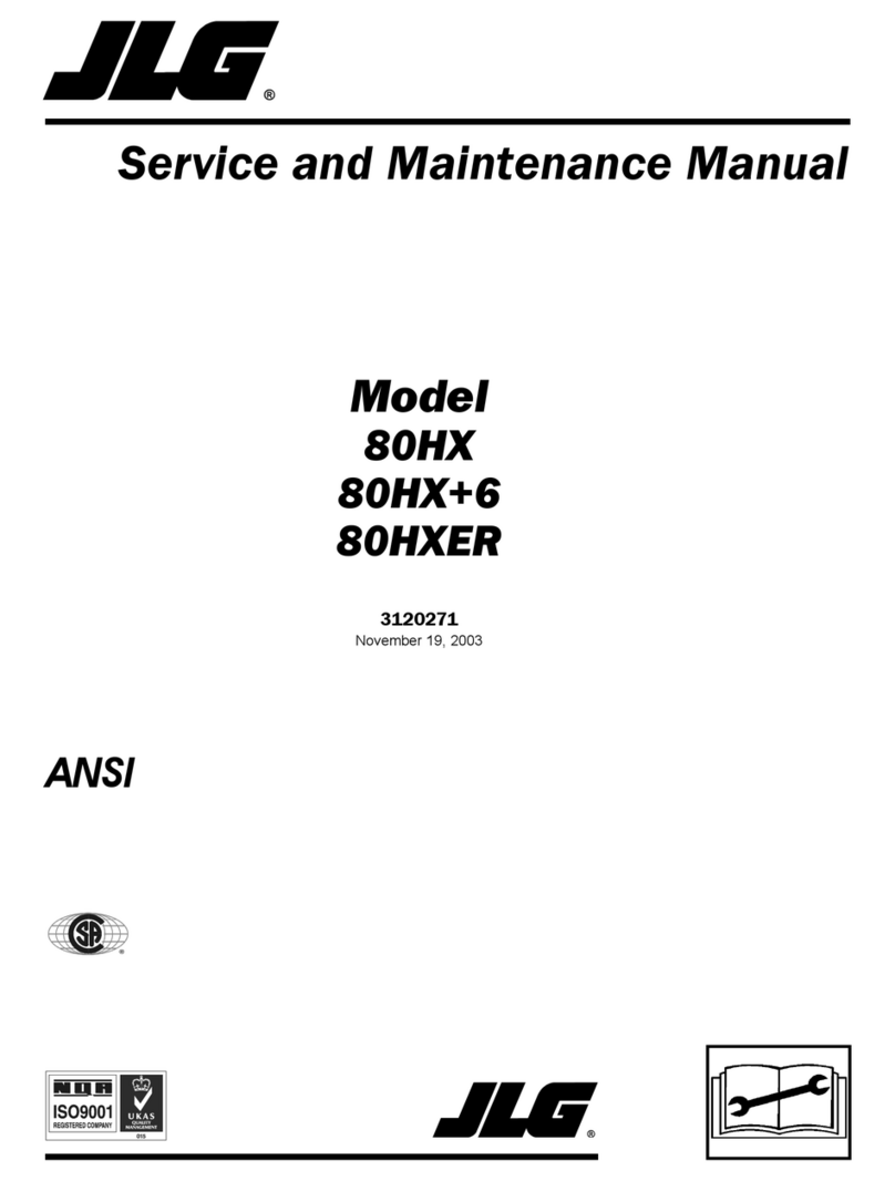 JLG 80HX Installation and user guide