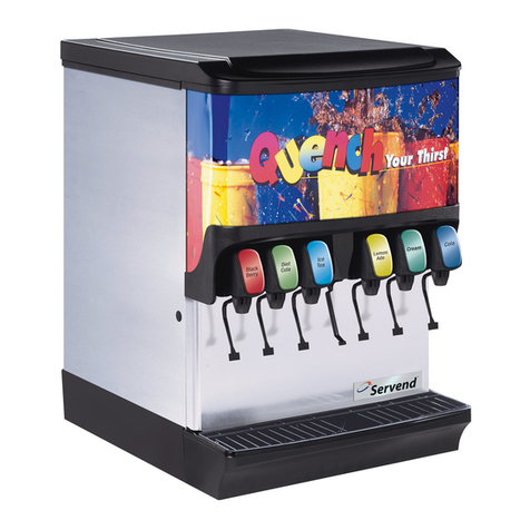 Servend MDH 402 Installation & service guide