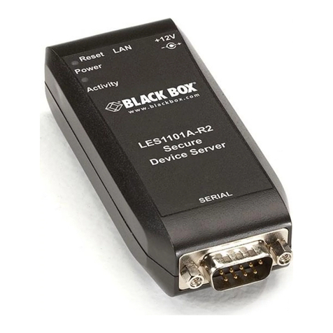 Black Box LES1101A-R2 user guide
