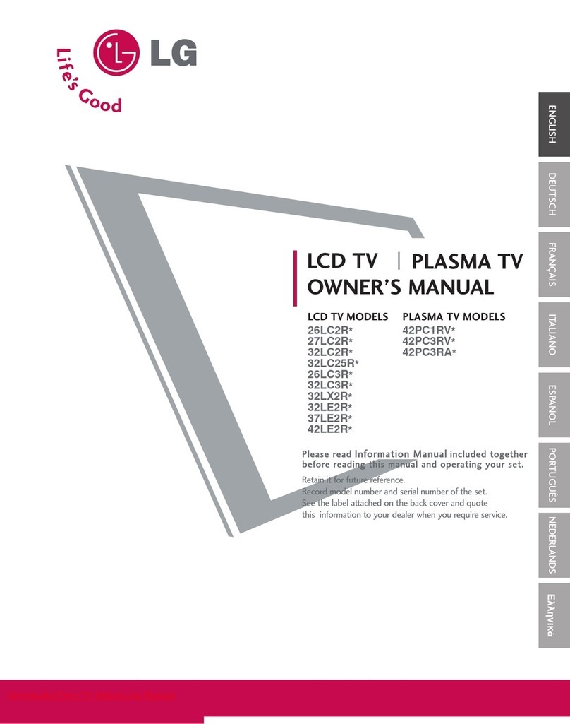 LG 27LC2R Series User manual