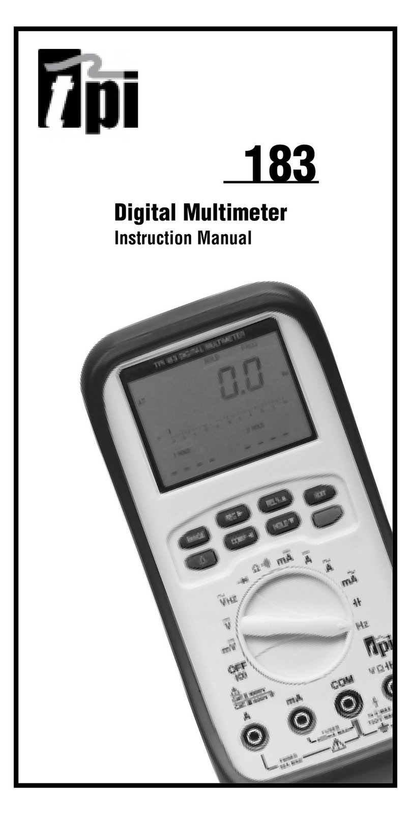 TPI 183 User manual