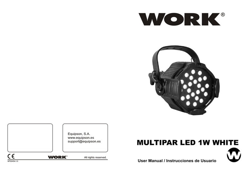 WorkPro MULTIPAR LED 1W WHITE user manual