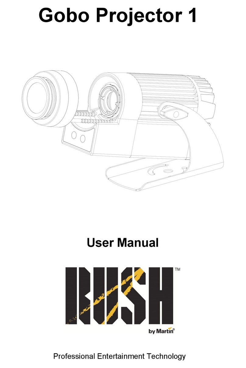 Rush Gobo Projector 1 user manual