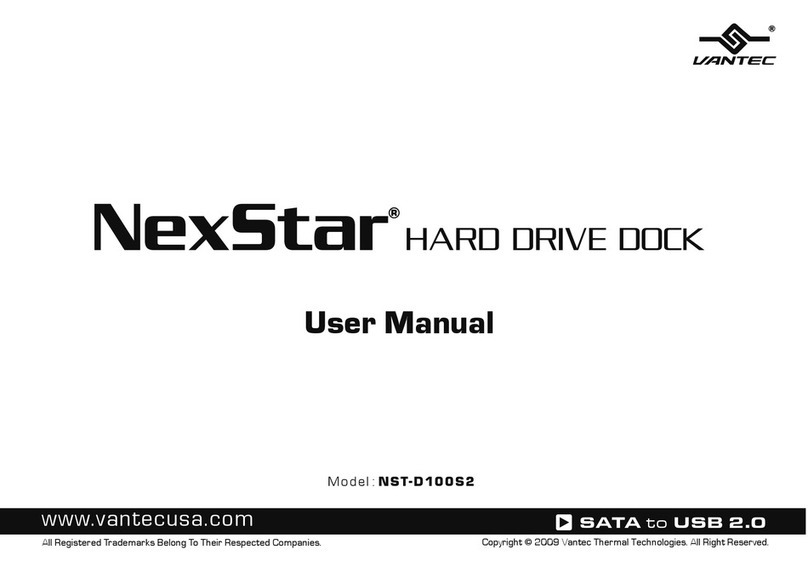 Vantec NextStar NST-D100S2 user manual
