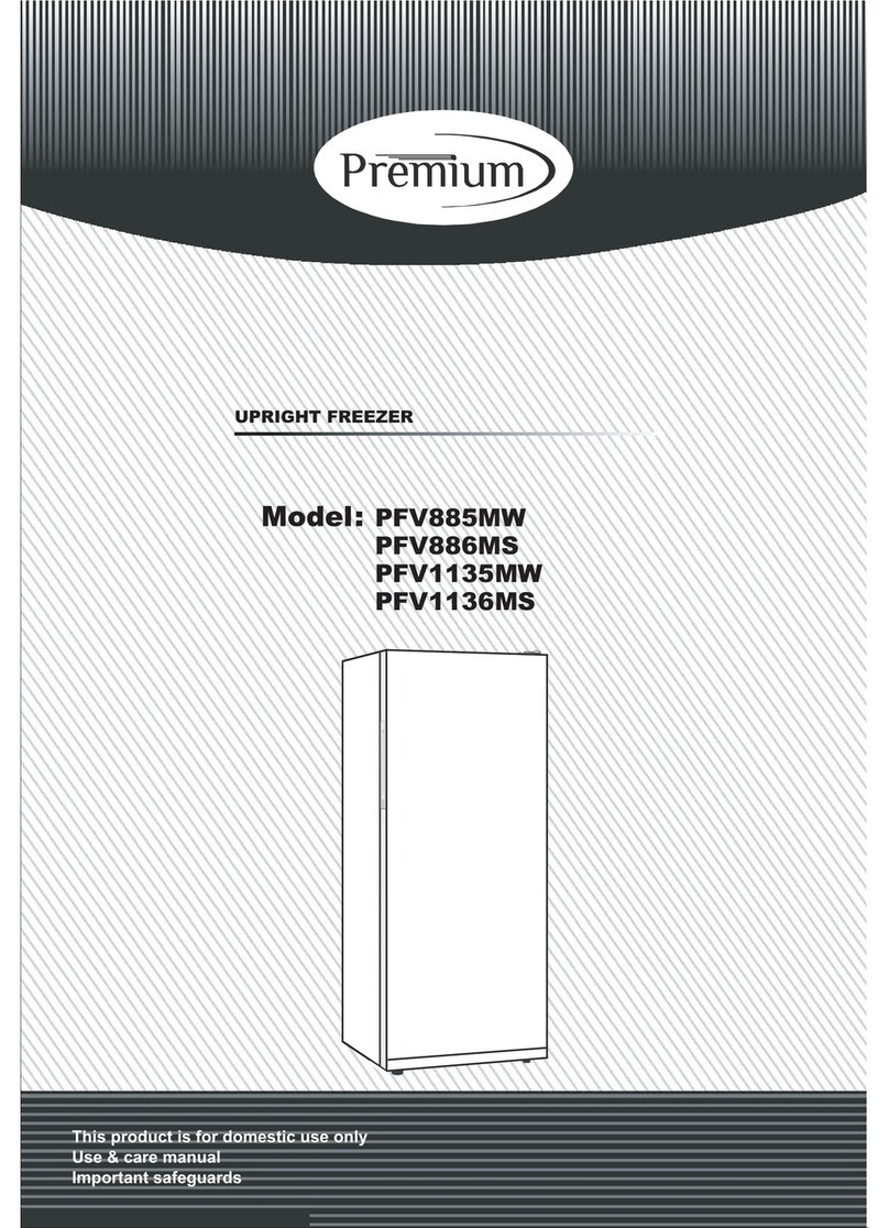 Premium PFV885MW Use & care manual