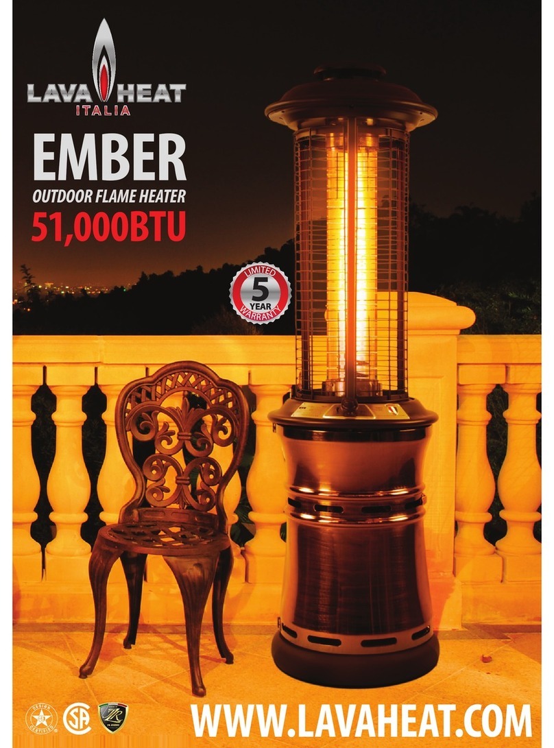 Lava Heat Ember owner's manual
