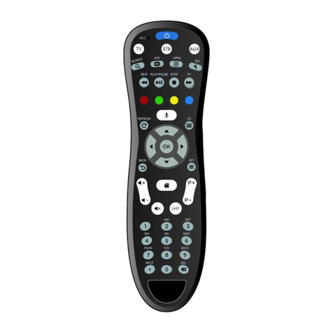 Entone remote quick start guide