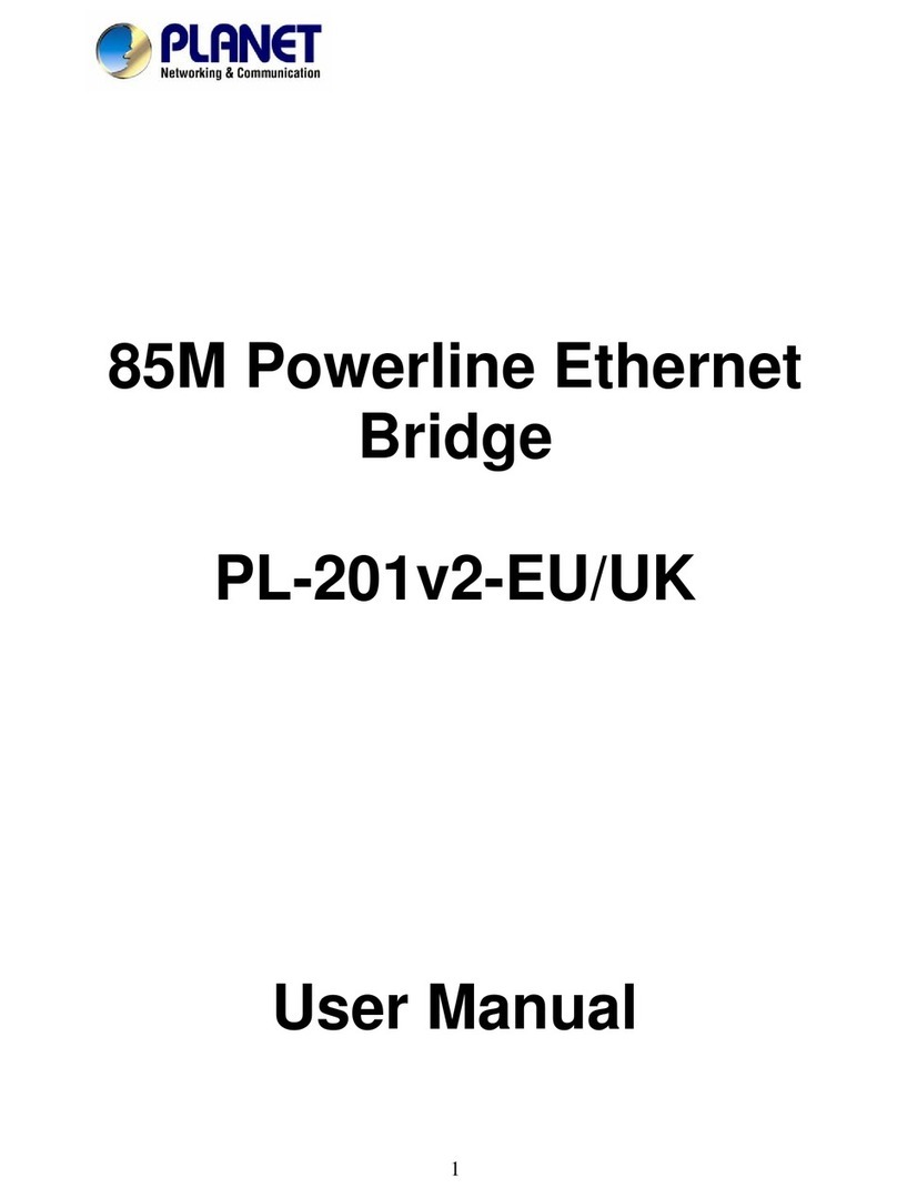 Planet Networking & Communication pl-201v2-eu user manual