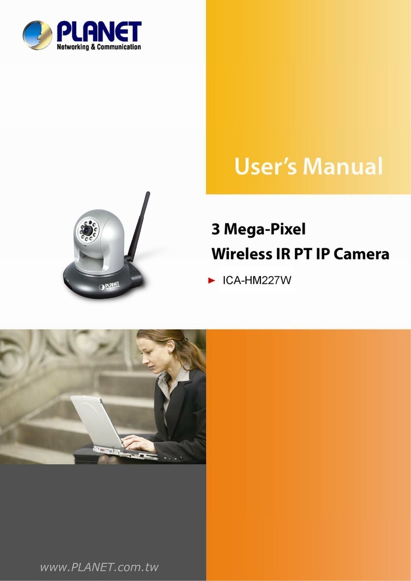 Planet Networking & Communication ICA-HM227W User manual