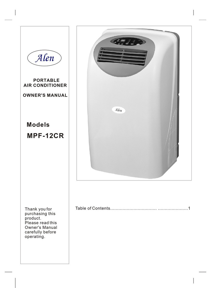 Alen MPF-12CR User manual
