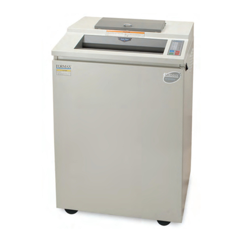Formax FD 8500AF User manual