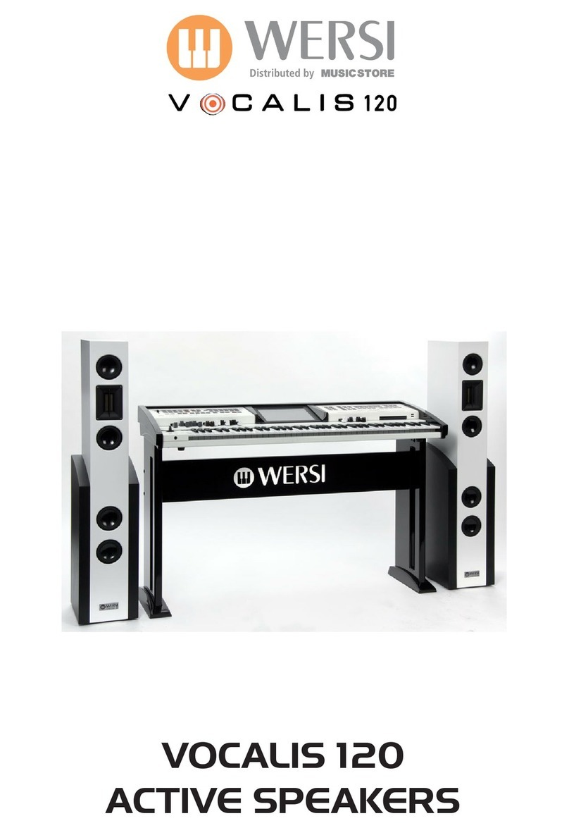 Wersi VOCALIS 120 user guide