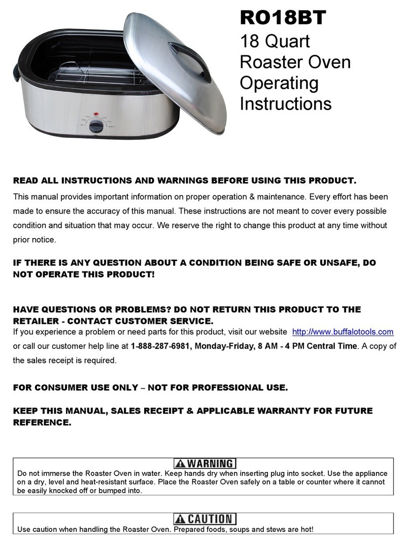 Buffalo Tools RO18BT operating instructions