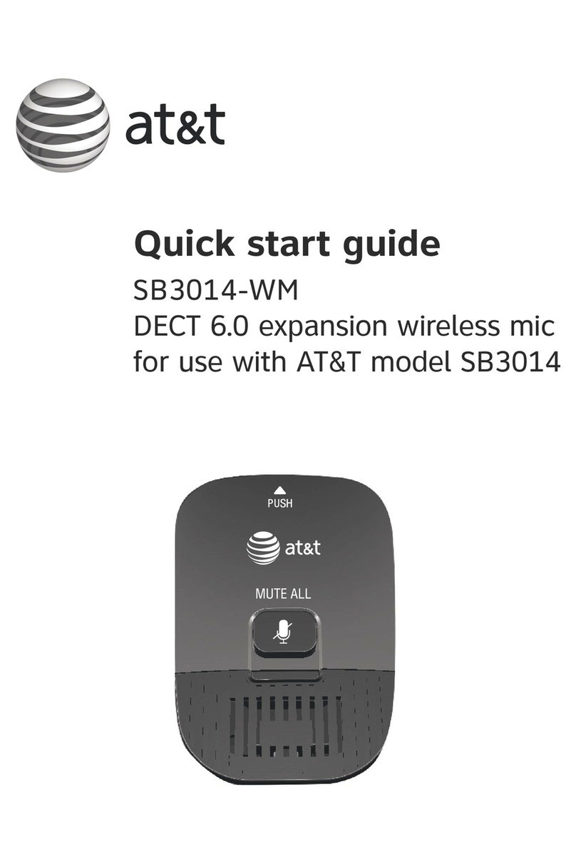 AT&T SB3014-WM quick start guide