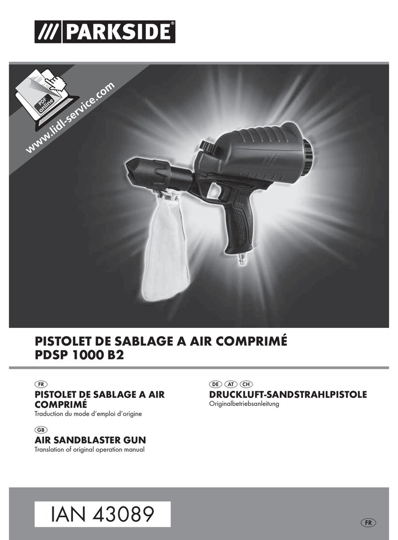 Parkside PDSP 1000 B2 User manual