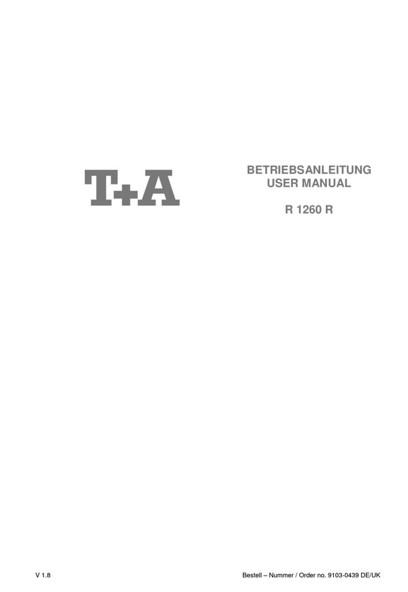 T+A R 1260 R User manual