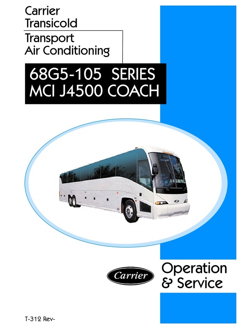 Carrier 68G5-105 Series Operation manual