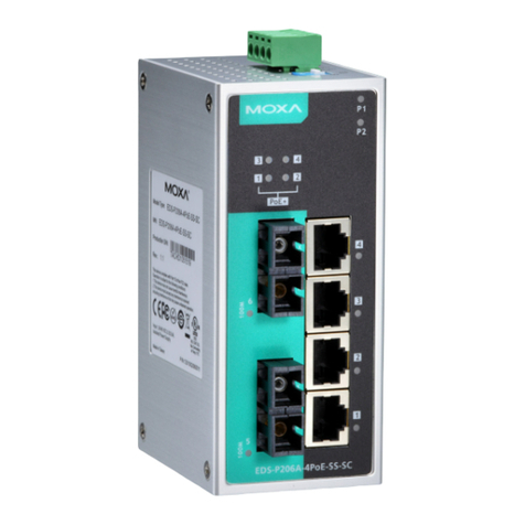 Moxa Technologies EtherDevice EDS-P506A-4PoE Series Manual Moxa Technologies EtherDevice EDS-P506A-4PoE Series Manual