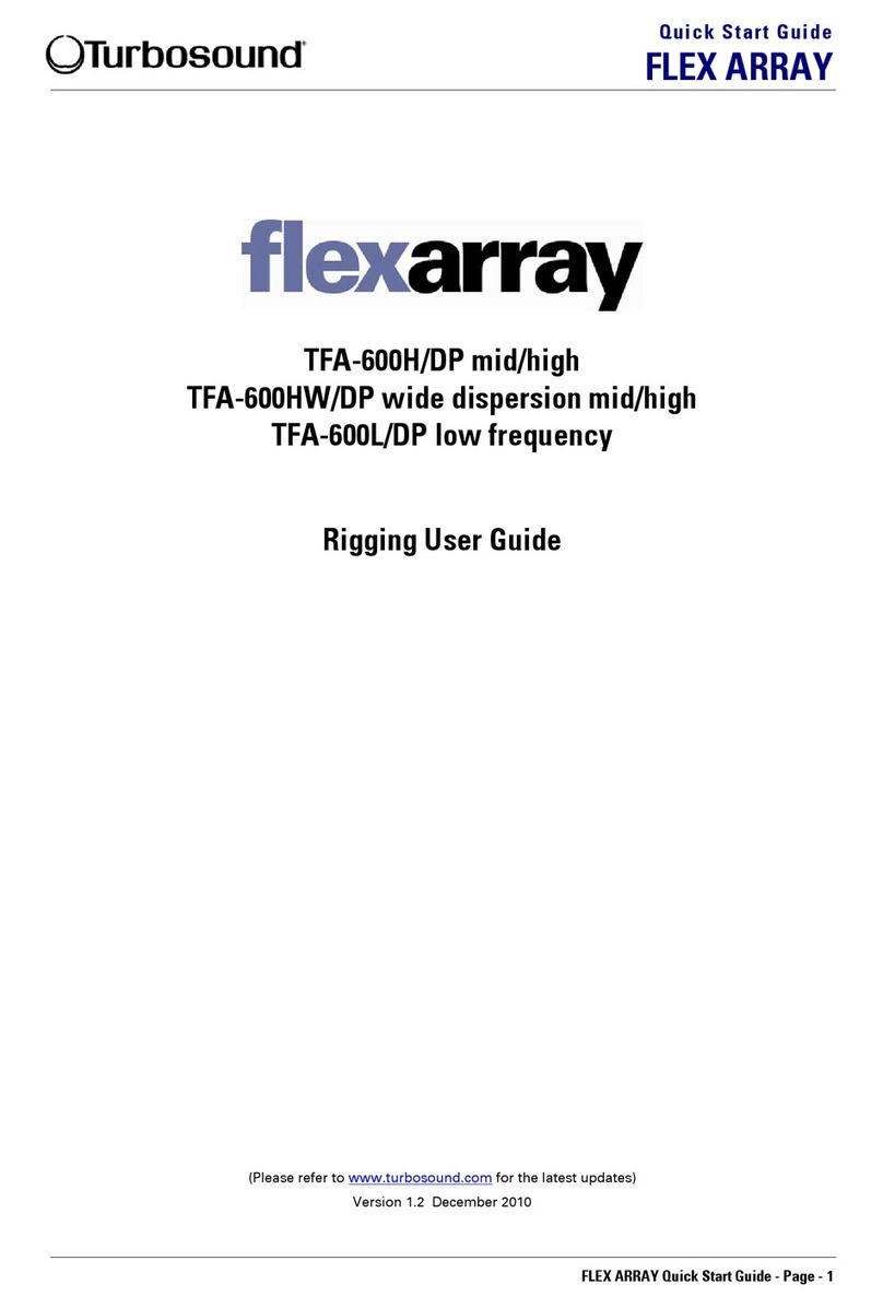 Turbosound flexarray quick start guide