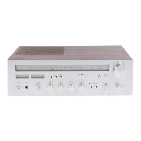 Akai AA-1040 User manual