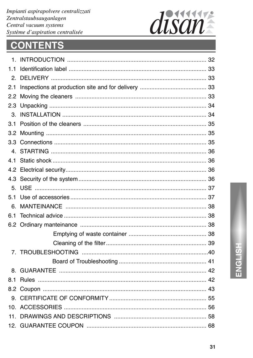 Disan ZSA 45/3 User manual