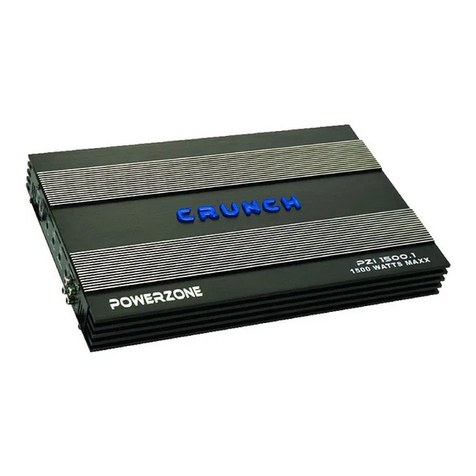 POWER ZONE Crunch PZI 3000.10 manual