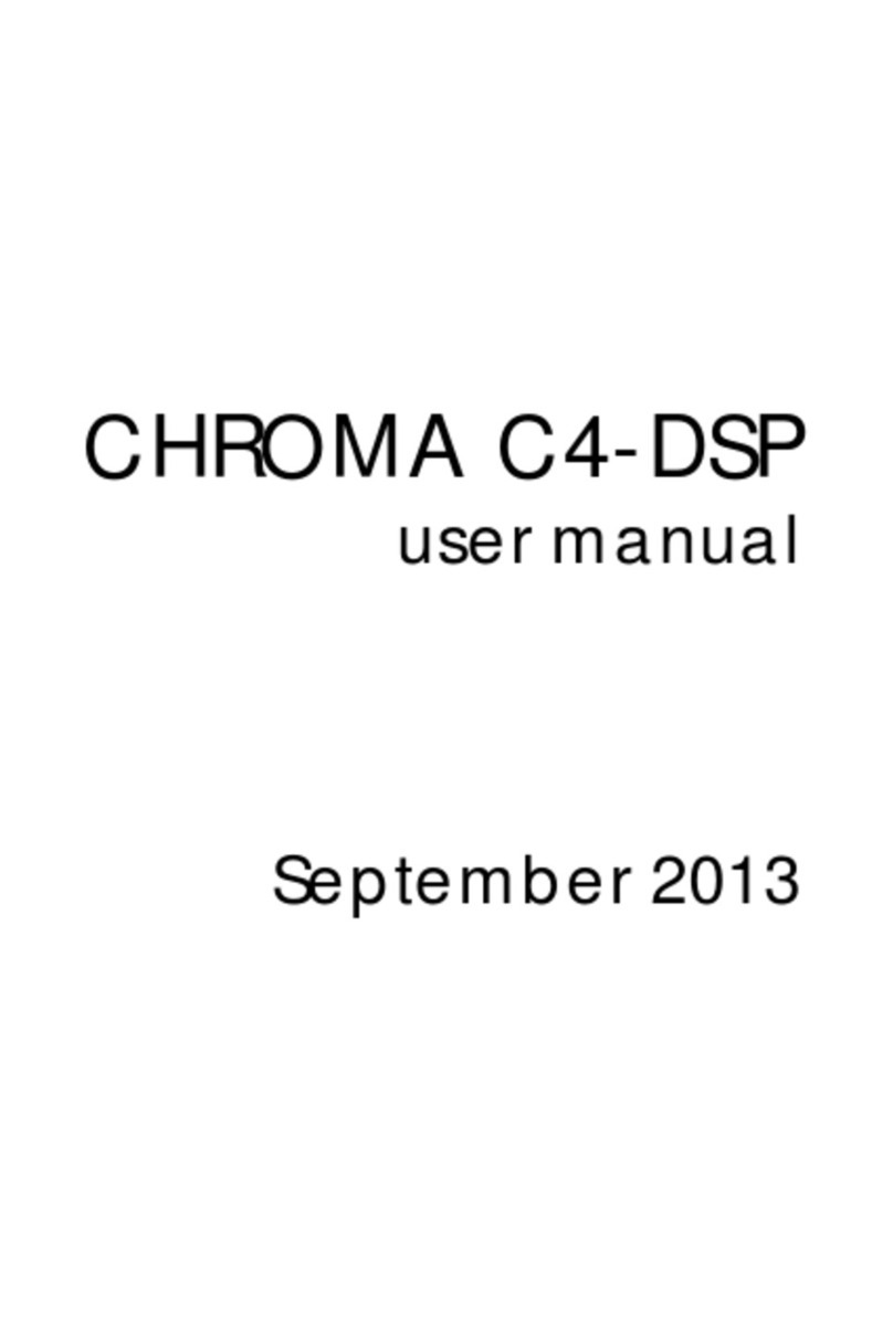 Chroma C4-DSP user manual