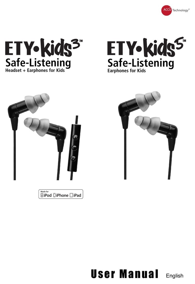 ACCU Technology ETY-KIDS3 User manual