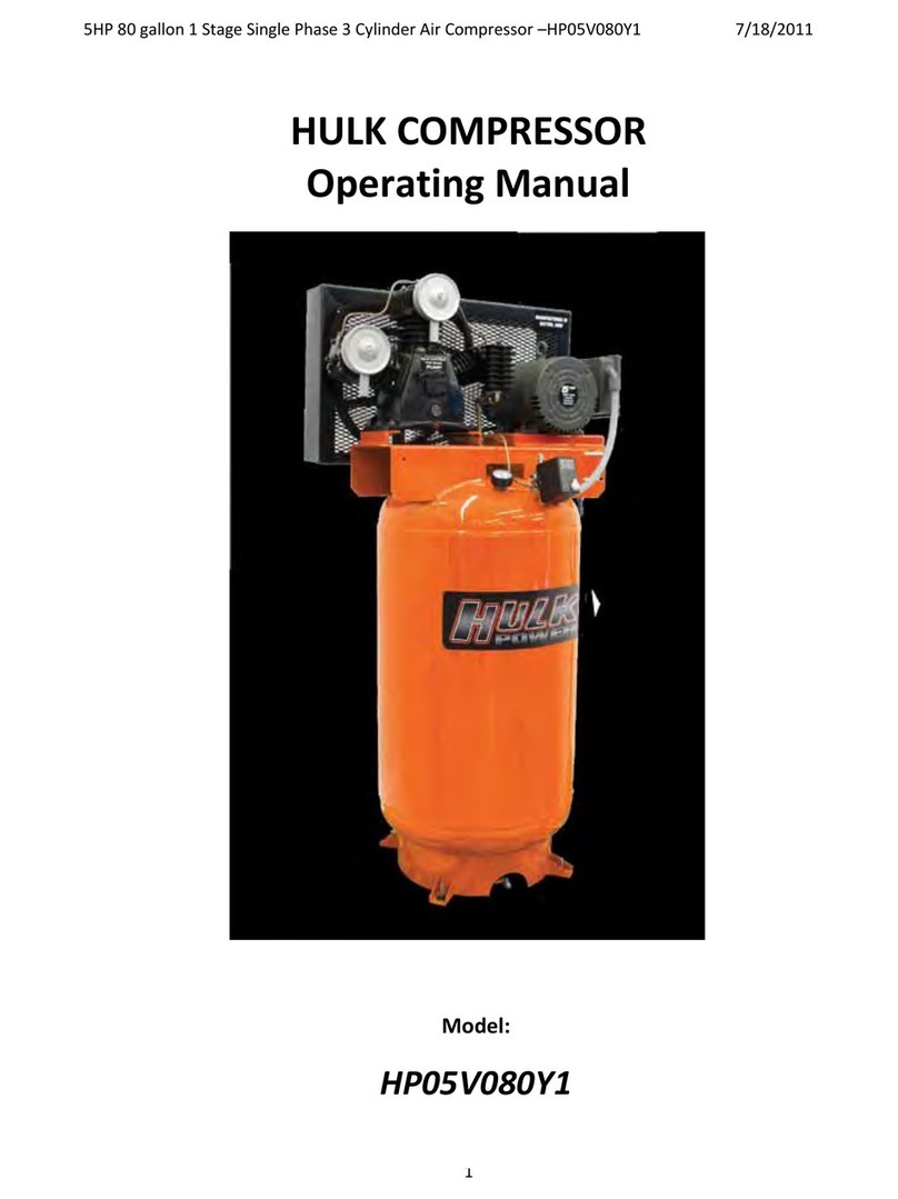 Hulk HP05V080Y1 operating manual