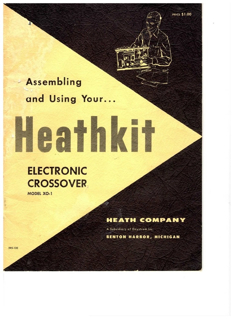 Heathkit XO-1 Assembly and using manual