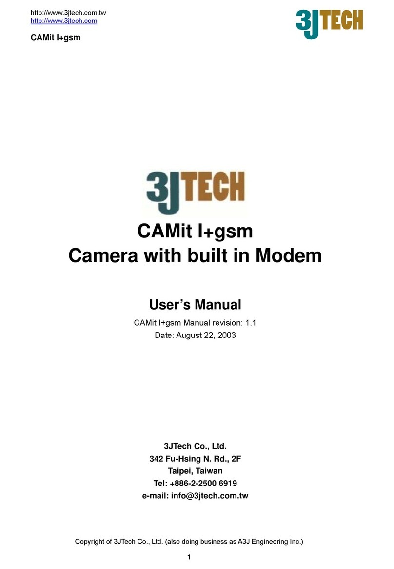 3Jtech CAMit I+gsm user manual