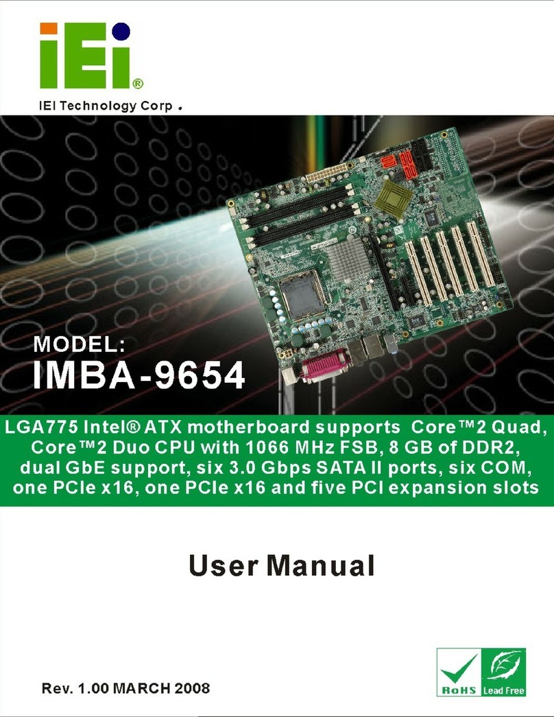 IEI Technology IMBA-9654 user manual