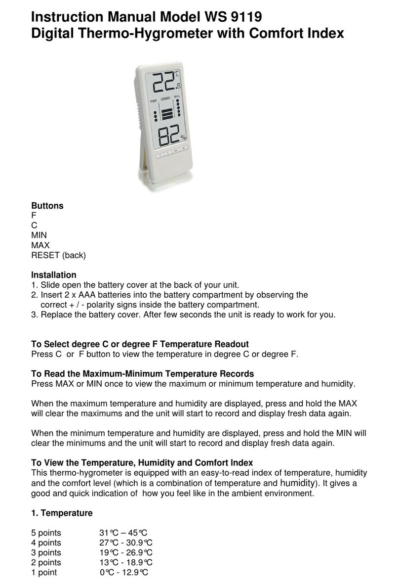 Technoline WS 9119 User manual