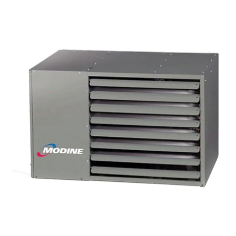 Modine Manufacturing PTP Installation and service manual