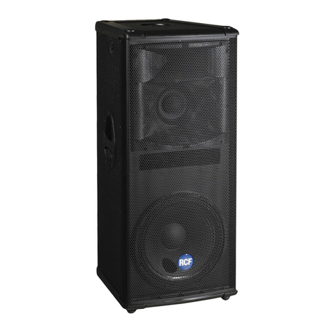 RCF 4001-A User manual