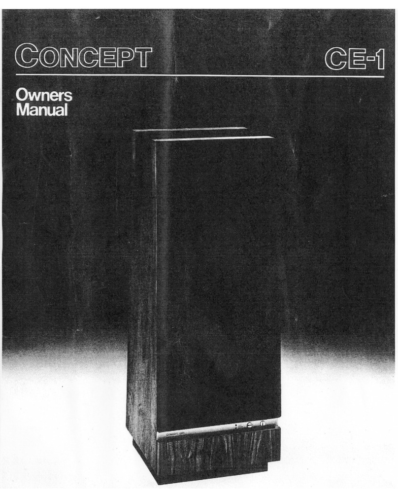 Concept2 CE-1 owner's manual Concept2 CE-1 owner's manual