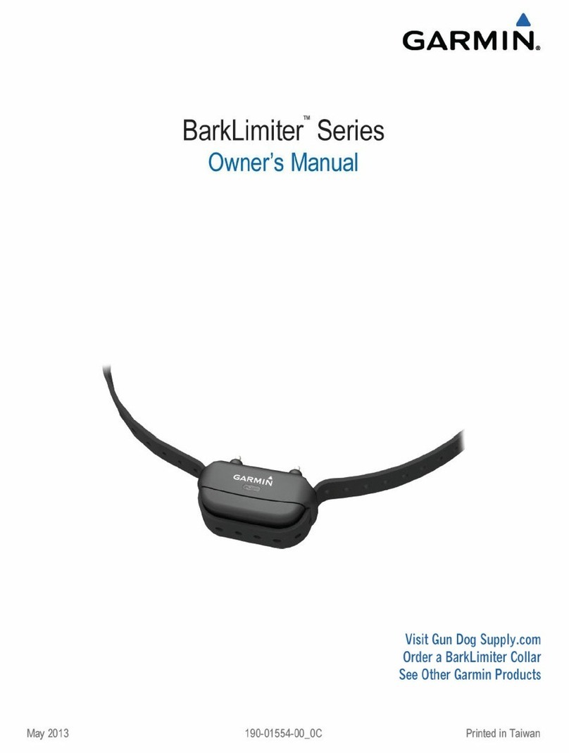 Garmin BarkLimiter owner's manual