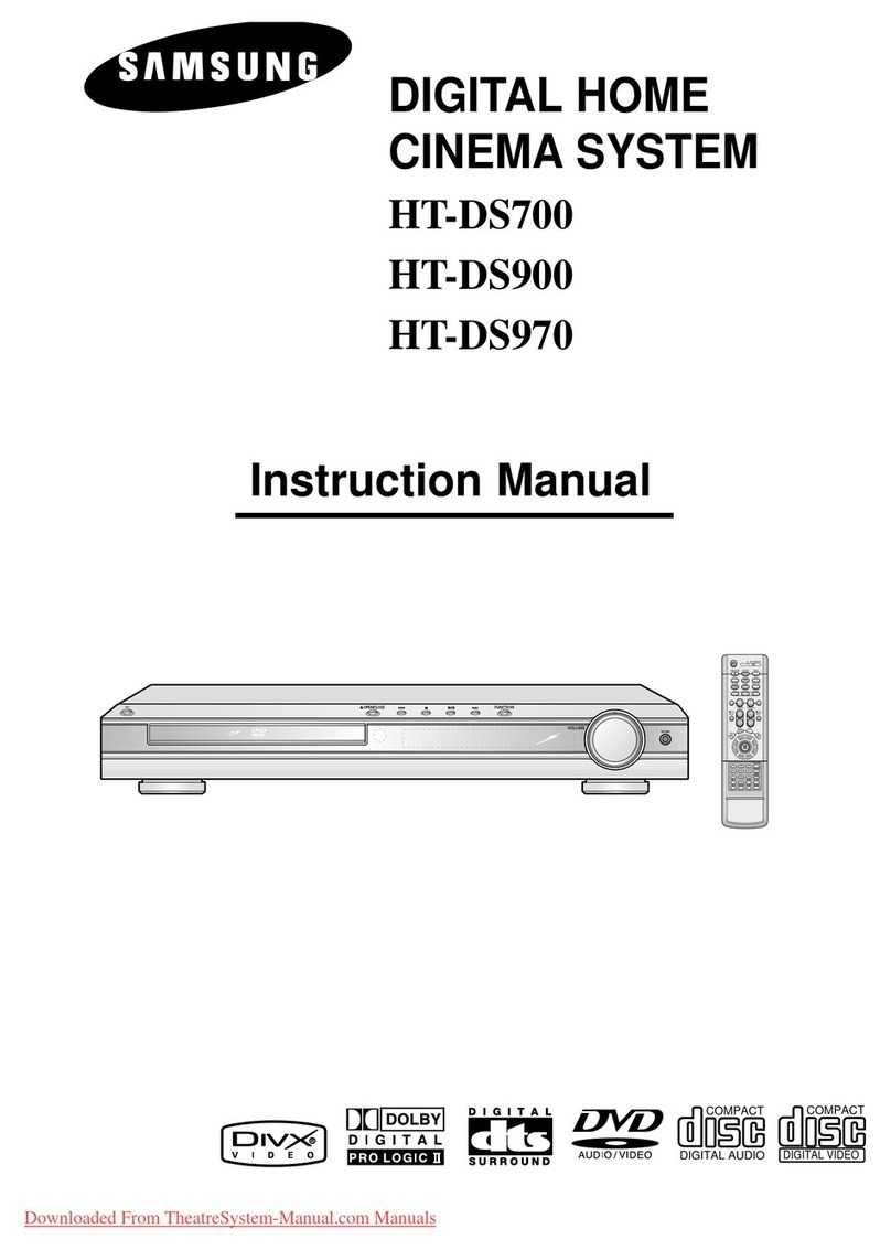 Samsung HT-DS700 User manual