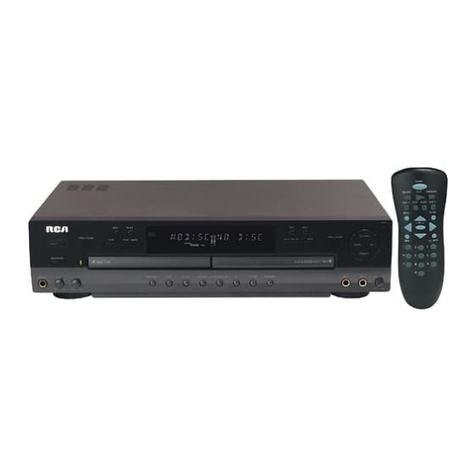 THOMSON CDRW 121 User manual